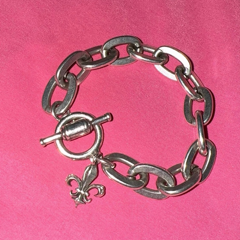 French Kande fleur de lis bracelet